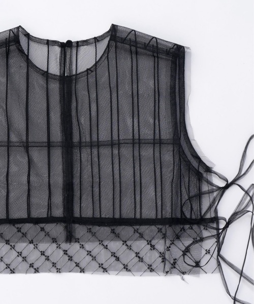 「MAISON SPECIAL」 ノースリーブトップス FREE ベージュ レディースの画像