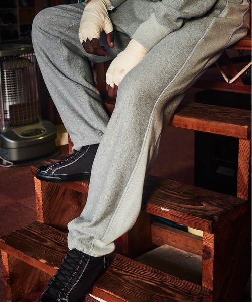 スウェットパンツ ジャージ Schott/ショット/PERFECTO SIDE RIB SWEAT PANTS/パーフェクト サイドリブ パンツの画像