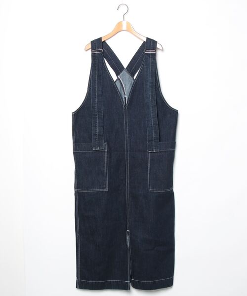 antiqua（アンティカ） サロペットスカート FREE ノンウォッシュ