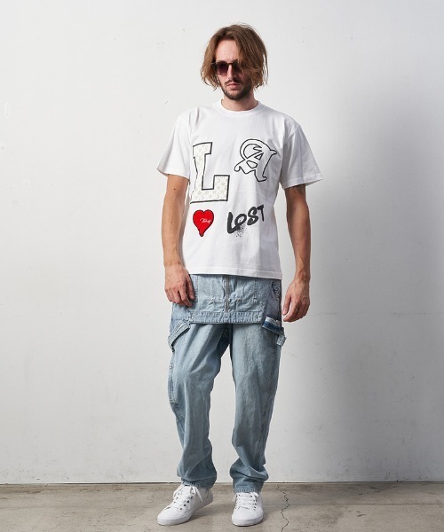 「STUD MUFFIN」 半袖Tシャツ 3 ホワイト メンズ_画像4