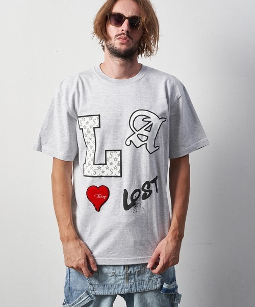 「STUD MUFFIN」 半袖Tシャツ 3 ホワイト メンズ_画像8