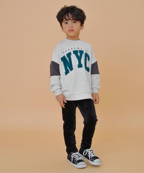 BREEZE（ブリーズ） トレーナー 「ジュニア対応」切替ロゴトレーナー