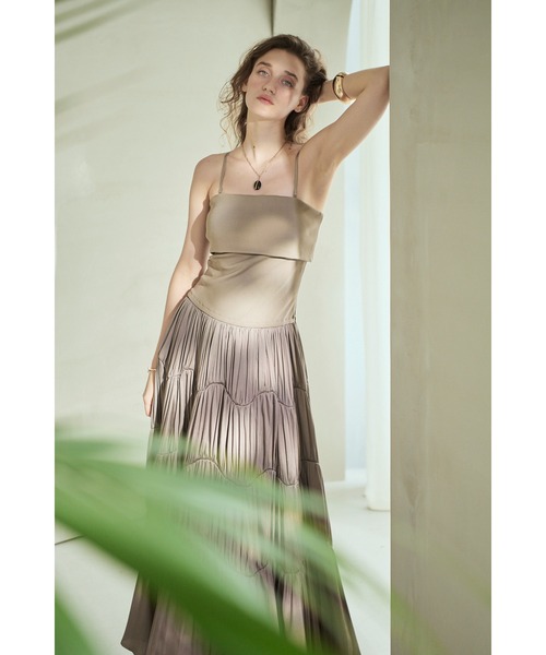 Estella.K ワンピース Melinda Dress ランダムティアードベアドレス