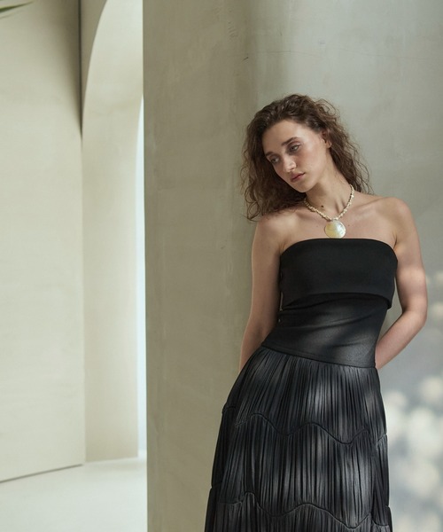Estella.K ワンピース Melinda Dress ランダムティアードベアドレス