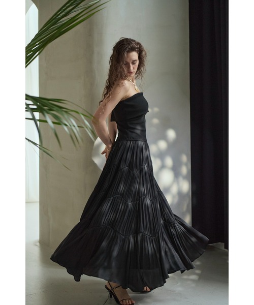 Estella.K ワンピース Melinda Dress ランダムティアードベアドレス