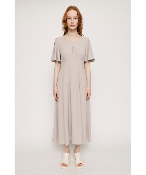 「SLY」 半袖ワンピース 1 ライトブラック レディース_画像6