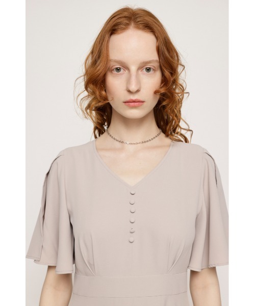 「SLY」 半袖ワンピース 1 ライトブラック レディース_画像9