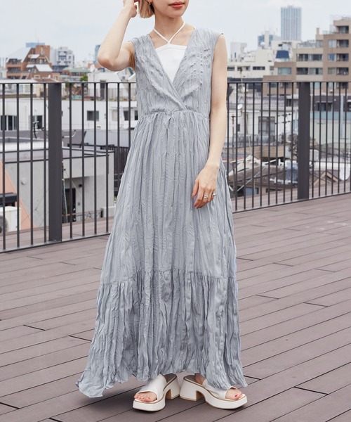 ワンダフルワールド サロペット スカート w closet（ダブルクローゼット） サロペットスカート FREE ホワイト