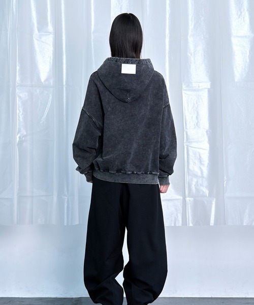 tシャツ 「Nora Lily」Denim-Look Pullover Sweat Hoodie メンズ レディース | Nora Lily | 05