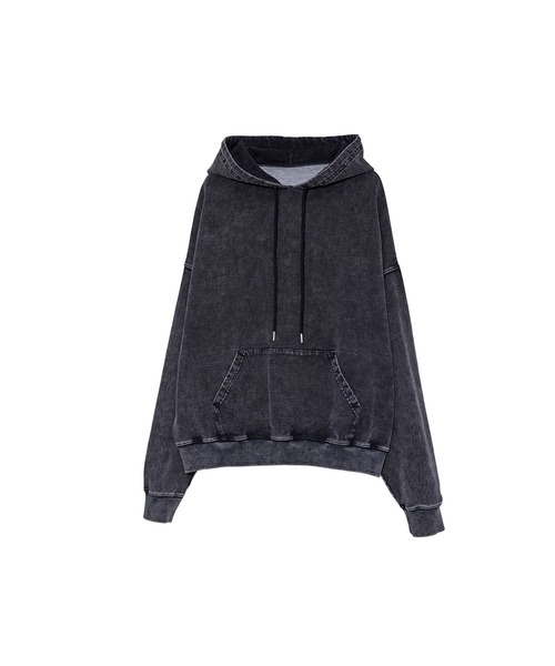 tシャツ 「Nora Lily」Denim-Look Pullover Sweat Hoodie メンズ レディース | Nora Lily | 13