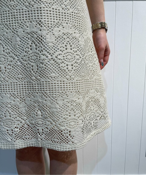 「LA POMME petit」 シャツワンピース SMALL ベージュ レディース_画像5