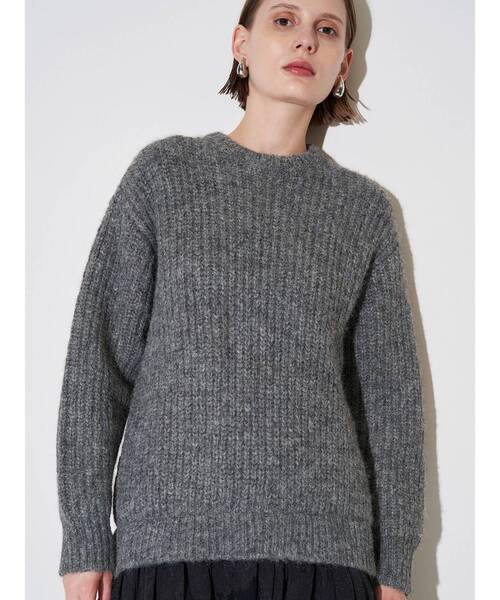 ELENDEEK（エレンディーク） ワンピース ブラッシュヤーンニット  