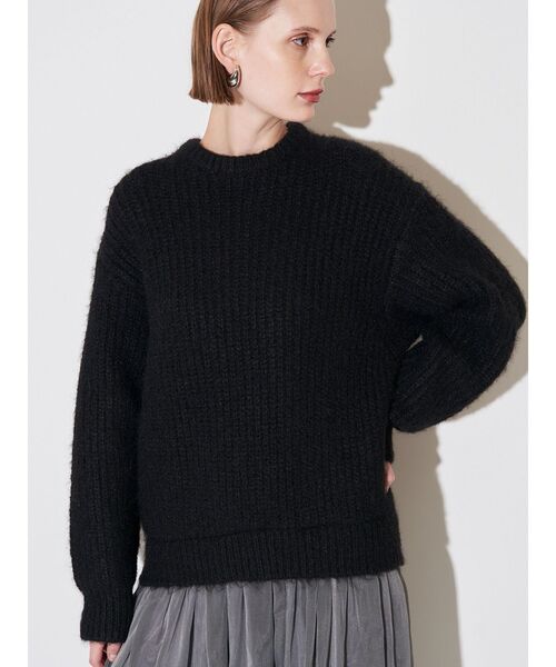 ELENDEEK（エレンディーク） ワンピース ブラッシュヤーンニット