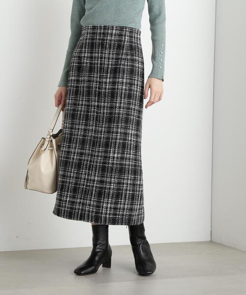 「N.（N. Natural Beauty Basic）」 ロングスカート MEDIUM グレー レディース_画像2