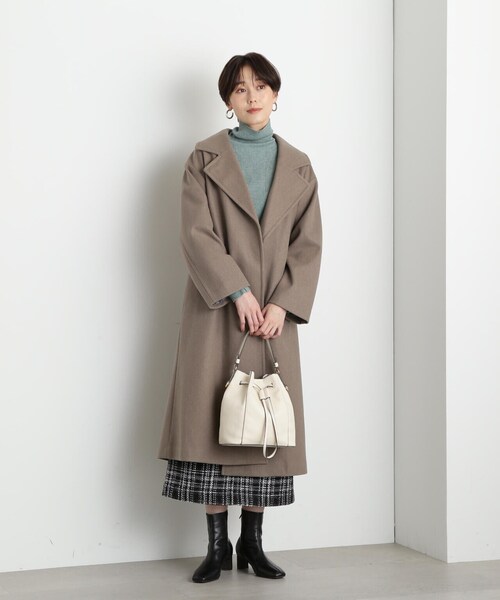 「N.（N. Natural Beauty Basic）」 ロングスカート MEDIUM グレー レディース_画像6