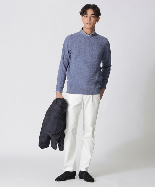 PAUL STUART（ポールスチュアート） セーター ニット メランジケーブル