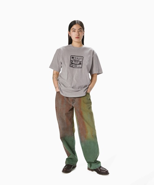 「thisisneverthat」 半袖Tシャツ L ホワイト メンズ_画像8