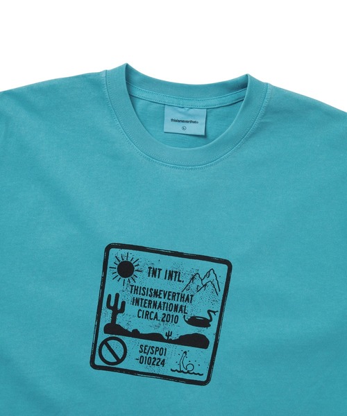 「thisisneverthat」 半袖Tシャツ L ホワイト メンズ_画像9