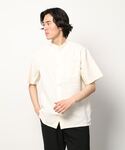 「coen」 半袖シャツ SMALL ブラウン...の詳細画像3