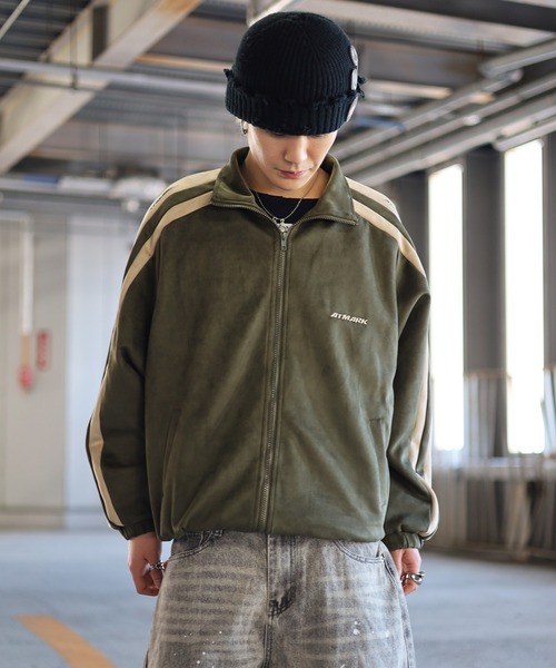 ATMARK ブルゾン アウター 「2サイズ展開 / UNISEX 」ATMARKスエード