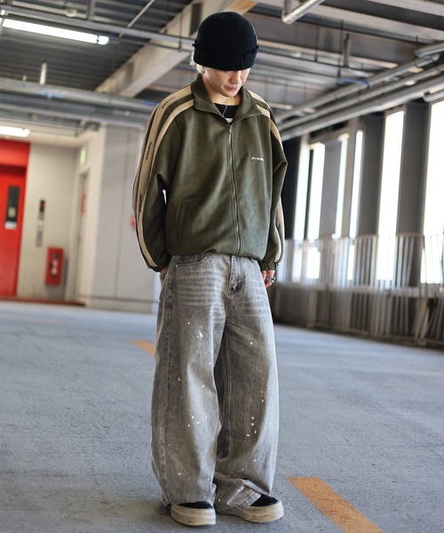 ATMARK ブルゾン アウター 「2サイズ展開 / UNISEX 」ATMARKスエード
