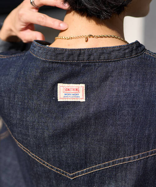 FREAK'S STORE（フリークスストア） シャツワンピース SOMETHING