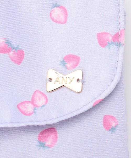 uloco ウエストポーチ　刺繍いちご柄　新品（週末限定お値下げ） ANY（エニィ） ボディバッグ ウエストポーチ 「Strawberry Collection