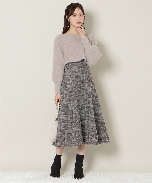 WILLSELECTION（ウィルセレクション） ワンピース カットツイード