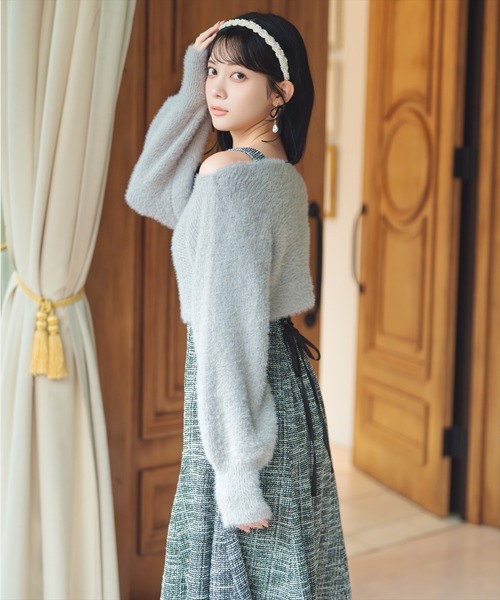 WILLSELECTION（ウィルセレクション） ワンピース カットツイード