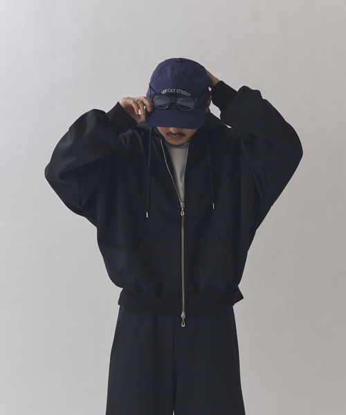 Lui's（ルイス） パーカー リラックス フードジップブルゾン メンズ