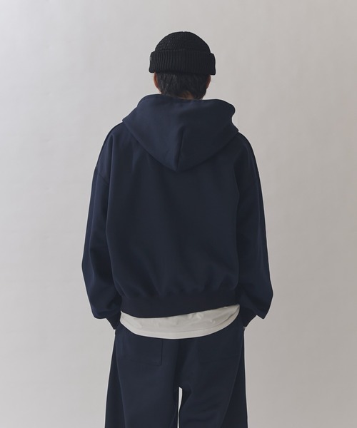 Lui's（ルイス） パーカー リラックス フードジップブルゾン メンズ