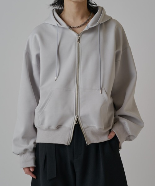 Lui's（ルイス） パーカー リラックス フードジップブルゾン メンズ