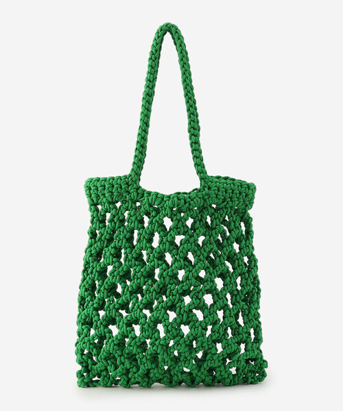 「Bshop」 トートバッグ ONE グリーン レディース_画像2