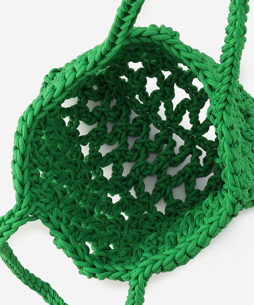 「Bshop」 トートバッグ ONE グリーン レディース_画像7