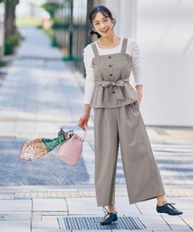 ニッセン（nissen） セレモニースーツ セットアップ リボン付ビスチェ