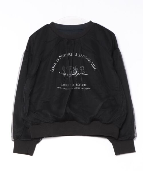 「Q」 スウェットカットソー MEDIUM ライトグレー レディース_画像8