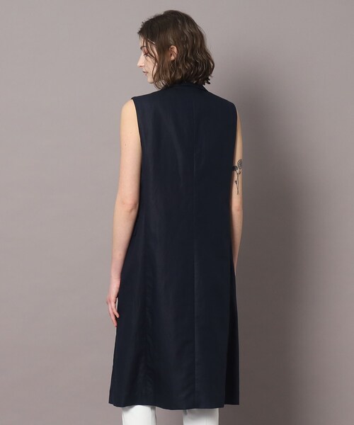 「DRESSTERIOR」 ベスト 34 ネイビー レディースの画像