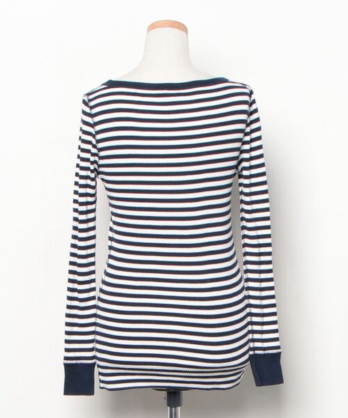 HYKE（ハイク） 長袖カットソー - ネイビー レディース : ZOZOTOWN