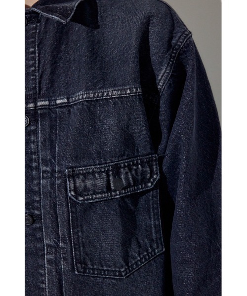 MOUSSY 2ndタイプ ヴィンテージ加工 デニムジャケット 1 マウジー AZUL BY MOUSSY（アズールバイマウジー） デニムジャケット gジャン