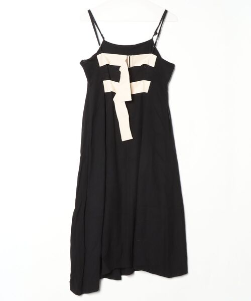 「leinwande」 キャミソールワンピース FREE ブラック レディース_画像2