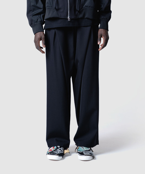 yoshiokubo GROUNDFLOOR パンツ yoshiokubo ヨシオクボ / CRISP WIDE