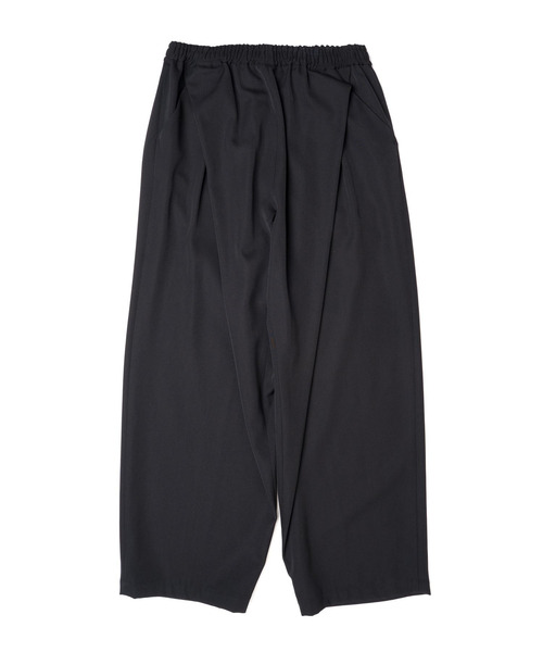 ワイドパンツ パンツ yoshiokubo ヨシオクボ / CRISP WIDE PANT クリスプサテンワイドパンツ / YKS26402の画像