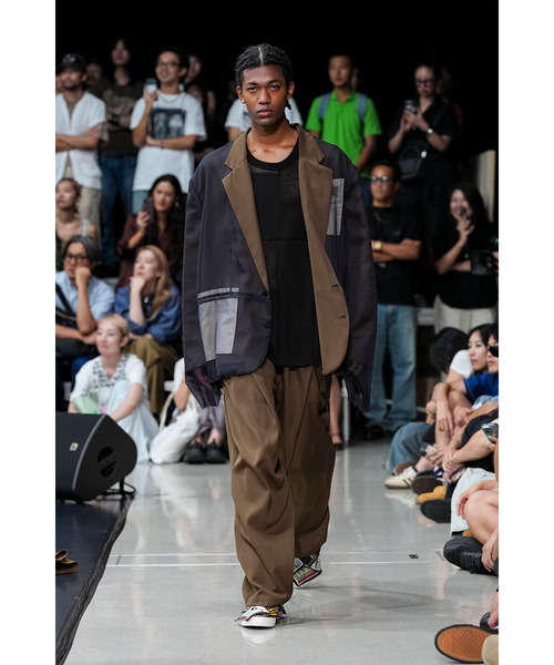 yoshiokubo GROUNDFLOOR パンツ yoshiokubo ヨシオクボ / CRISP WIDE