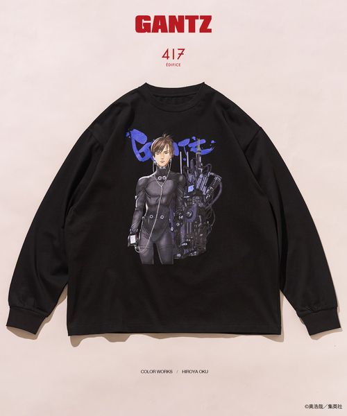 417 EDIFICE（フォーワンセブンエディフィス） tシャツ GANTZ / ガンツ