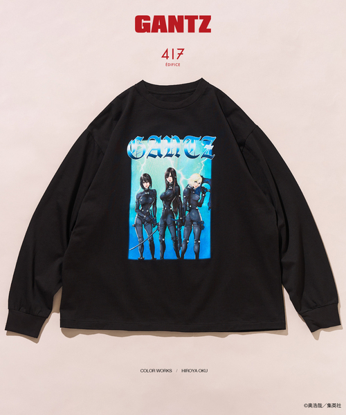 417 EDIFICE（フォーワンセブンエディフィス） tシャツ GANTZ / ガンツ