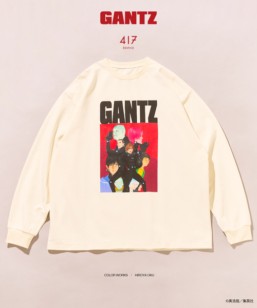 417 EDIFICE（フォーワンセブンエディフィス） tシャツ GANTZ / ガンツ