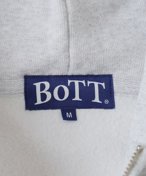 BoTT（ボット） パーカー B Logo Zip Hoodie メンズ レディース