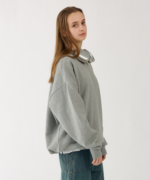 「WETTEMPT」 スウェットカットソー LARGE ブラック メンズ_画像6