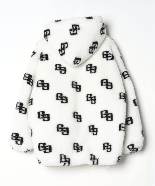 「GYDA」 ブルゾン FREE ホワイト レディースの画像2