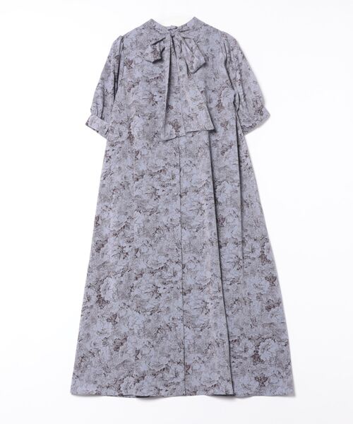 「PREFERIR」 半袖ワンピース LARGE ラベンダー レディース_画像2